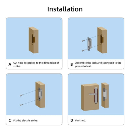 Anjielo Used for home door power control micro power intelligent door lock access control system