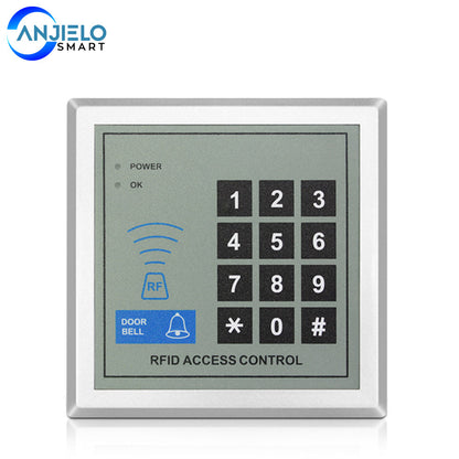 Anjielo Digital Password Access Control RFID Card Access Control System Kit Power Adapter Apartment Electronic Door Lock