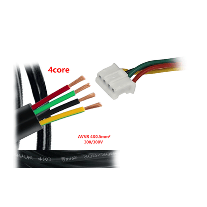 Anjielo Smart Video Extension Cable 4x0.2/0.3/0.5mm Tinned Copper Wire for Intercom