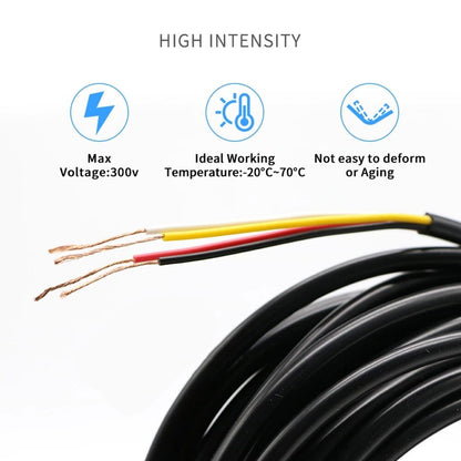 Anjielo Smart Video Extension Cable 4x0.2/0.3/0.5mm Tinned Copper Wire for Intercom