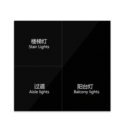 Anjielo compatible with Domotica remote automation control zero fire three button switch LCD touch WIFI and Homekit