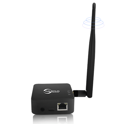 Anjielo 2025 two-piece WIFI HaLow bridge kit wireless access point outdoor maximum distance 1000 meters