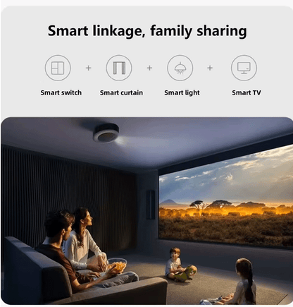 Anjielo Smart supports multi-device binding of lights/curtains/air conditioners and supports Tuya ZigBee three-button switch