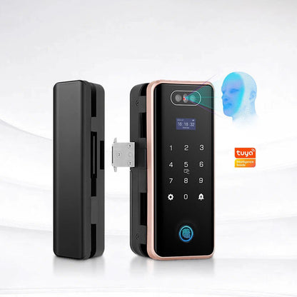 Anjielo smart 3D face recognition door lock for home safe and user-friendly glass door access system