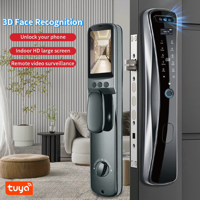 Anjielo supports Tuya remote assistance and is compatible with WiFi security door locks, facial and fingerprint recognition smart lock systems