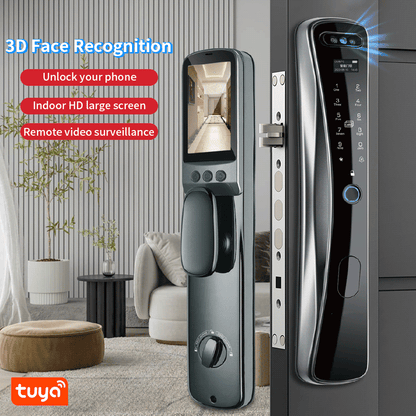 Anjielo supports Tuya remote assistance and is compatible with WiFi security door locks, facial and fingerprint recognition smart lock systems