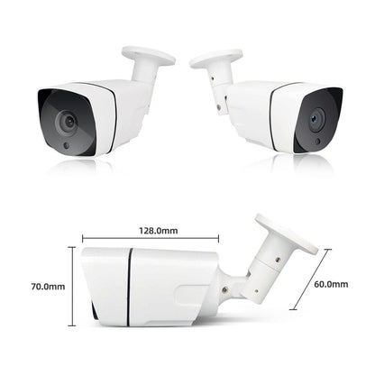 Anjielo HD 1080P 2MP IP Camera with POE Night Vision Equipment Waterproof Outdoor HD Surveillance Security Camera