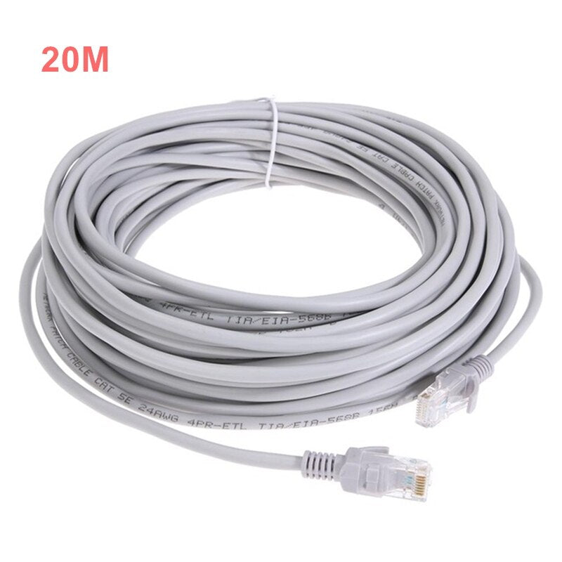 Anjielo High Speed Cat5 RJ45 Network LAN Cable Ethernet PC Computer Router Wire Cables 1M/3M/5M/10M/20M//30M/40M for POE IP Camera