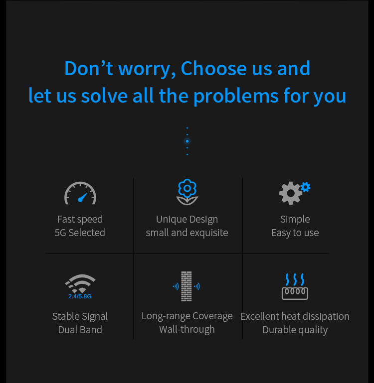 Anjielo Smart WiFi Repeater Signal Extender Wifi Booster with Long Range Coverage