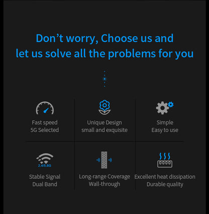 Anjielo Smart WiFi Repeater Signal Extender Wifi Booster with Long Range Coverage