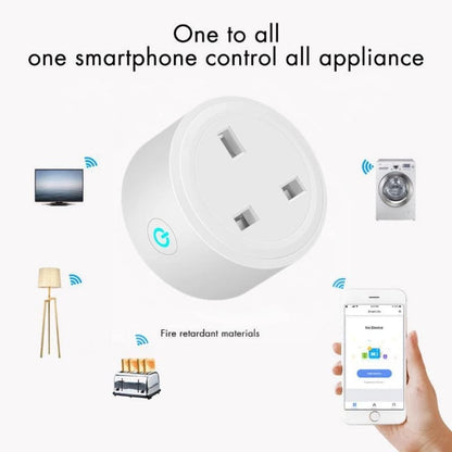 Anjielo Wireless WiFi Smart Socket Tuya Smart Life APP Control Works with Alexa Google Assistant