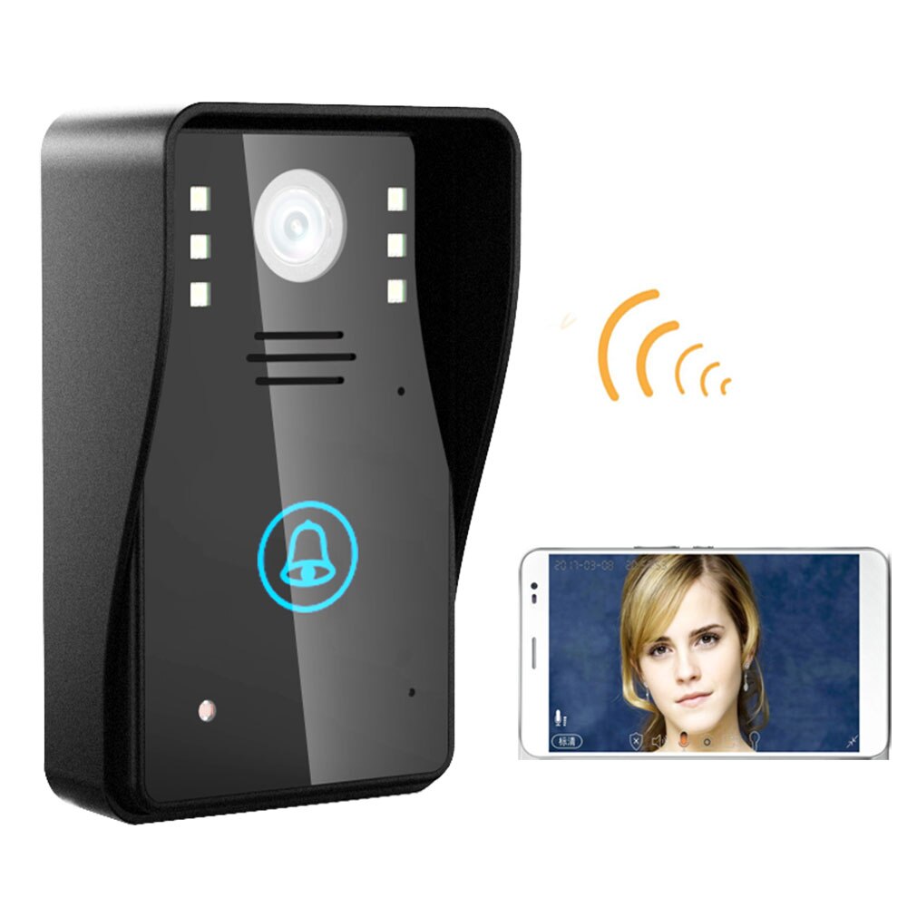 Anjielo HD 720P Wireless WIFI Video Door Phone Doorbell Intercom System Night Vision Waterproof Support Android iOS unlock