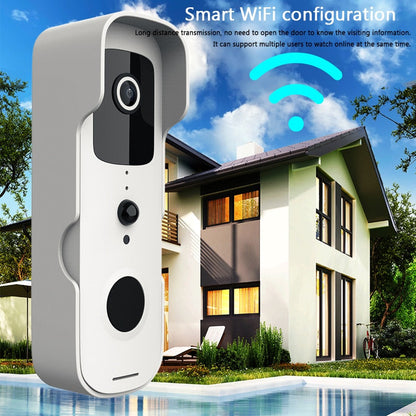 Anjielo Tuya Smart Wireless Video Doorbell Digital Visual Intercom WIFI Door Bell Waterproof Electronic Doorman Home Security Camera