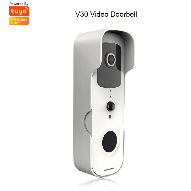 Anjielo Tuya Smart Wireless Video Doorbell Digital Visual Intercom WIFI Door Bell Waterproof Electronic Doorman Home Security Camera
