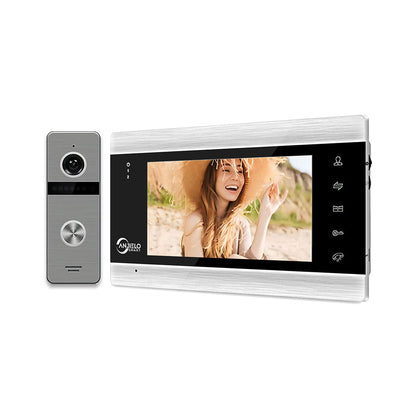 Anjielo 7-inch Tuya video intercom doorbell 1080P night vision WiFi wired video intercom suitable for home security system