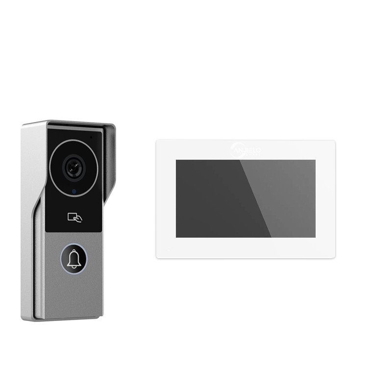 ANJIELO SMART FHD1080P Video Intercom Doorbell Touch Screen with Wired Doorbell 1080P 140° Video Intercom