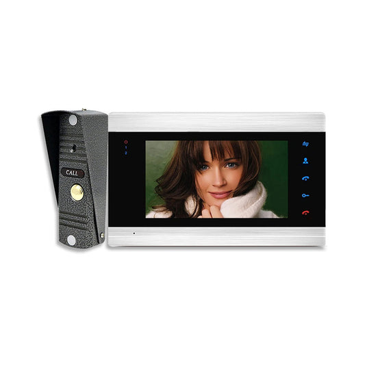 Anjielo Smart 1080P 7 Inch WiFi with Waterproof AHD Doorbell Camera Support Remote Unlock IP Video Doorbell Intercom System