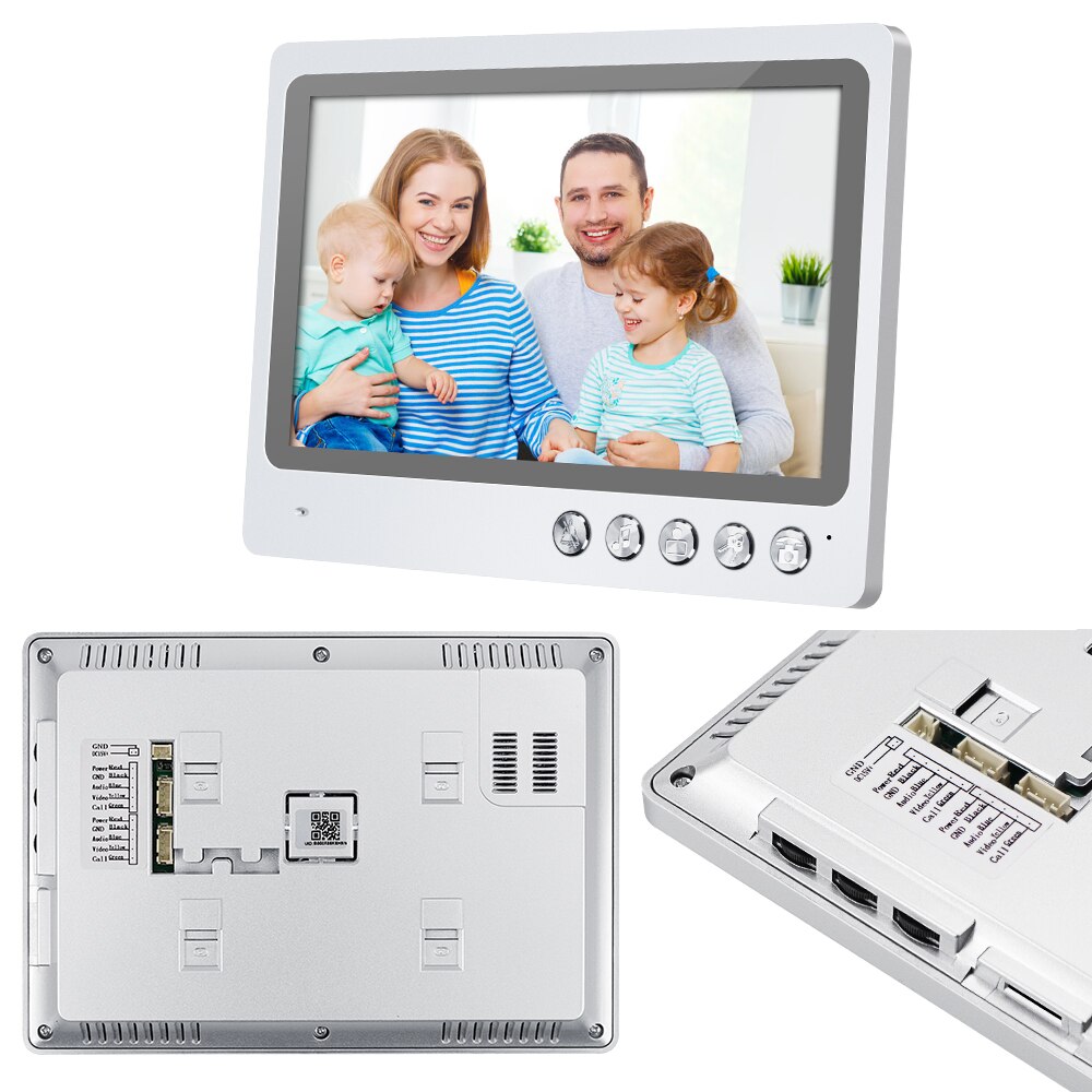Anjielo 9 Inch WiFi Video Intercom System Video Doorbell with Night Vision Motion Detection