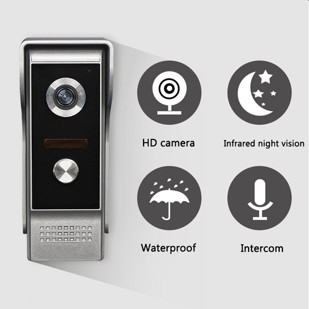 Anjielo 9 Inch WiFi Video Intercom System Video Doorbell with Night Vision Motion Detection