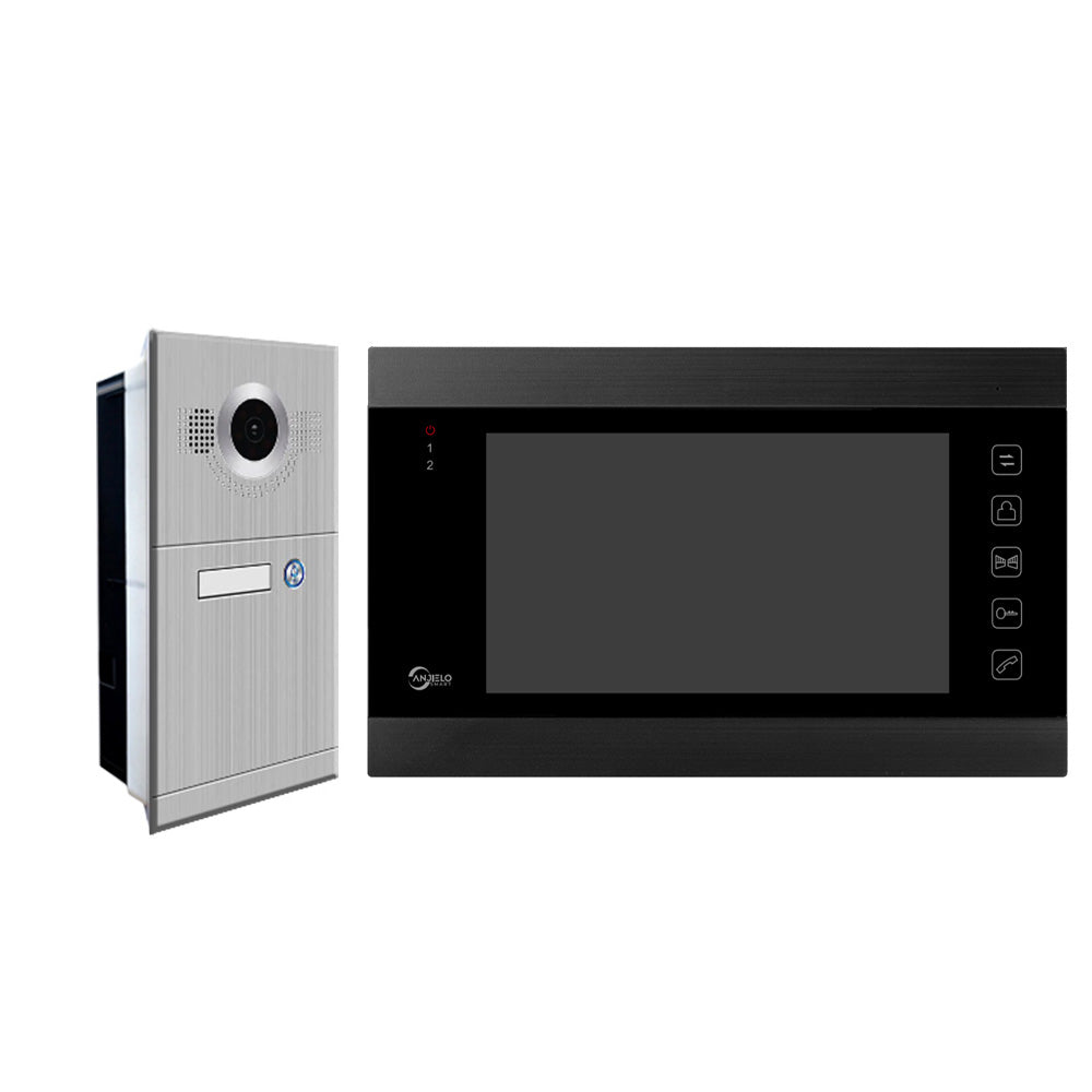 Anjielo 7-inch for apartment home tuya smart 1080P wired video doorbell camera protect home security video intercom