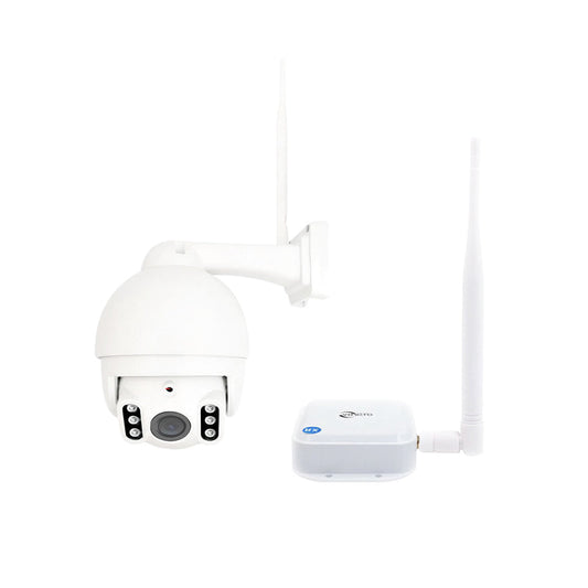 Anjielo 5MP TUYA WIFI Night Vision AI Motion Detection Supports Multiple Night Vision Modes Dual Light Source/Single Infrared Light WIFI HaLow IP Camera