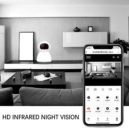 Anjielo Tuya 3MP 360 degree panoramic monitor two-way intercom mobile phone remote control WIFI wireless camera