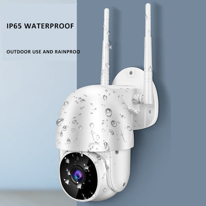 Anjielo Tuya Smart HD 1080P Surveillance Camera for Home Apartment Night Vision Motion Detection WiFi Dome IP Camera