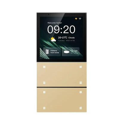 Anjielo Tuya 4-inch Smart Home Control Panel LCD Touch WIFI Switch House Homekit Domotica Remote Home Automation