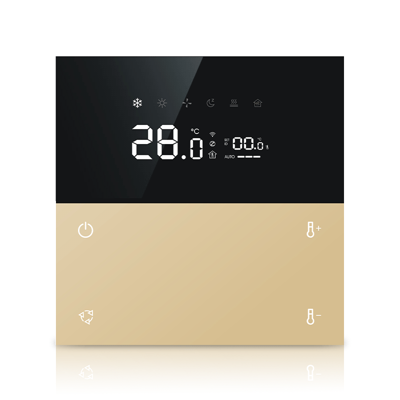 Anjielo 4-inch smart home thermostat Tuya APP compatible with Alexa and Google Home Voice Control Smart Home Thermostat