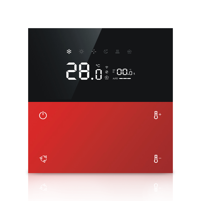 Anjielo 4-inch smart home thermostat Tuya APP compatible with Alexa and Google Home Voice Control Smart Home Thermostat
