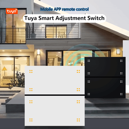 Anjielo Home Automation Multi-function 8-button Zigbee Smart Switch Scene Tuya Smart Home Products Light Wall Switch Gateway