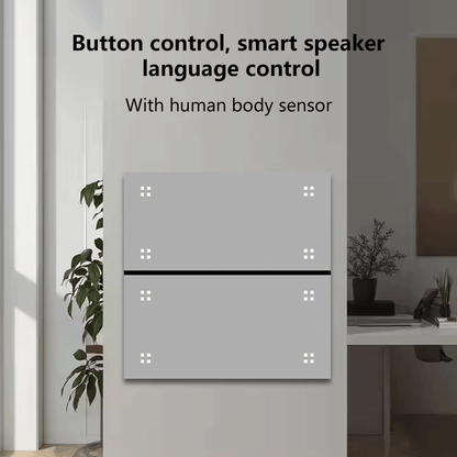Anjielo Home Automation Multi-function 8-button Zigbee Smart Switch Scene Tuya Smart Home Products Light Wall Switch Gateway