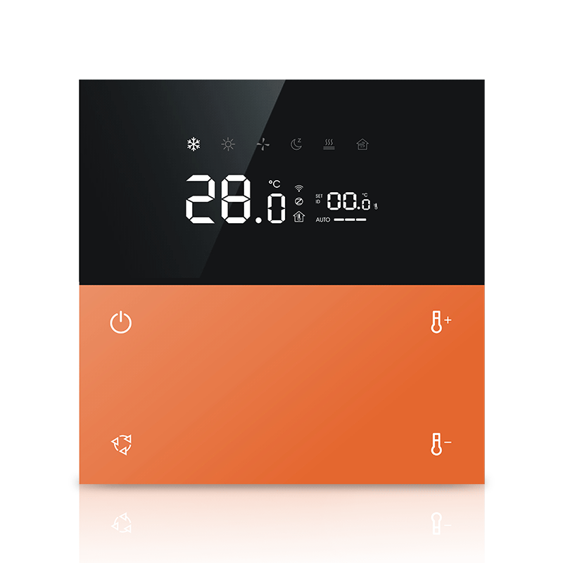 Anjielo 4-inch smart home thermostat Tuya APP compatible with Alexa and Google Home Voice Control Smart Home Thermostat