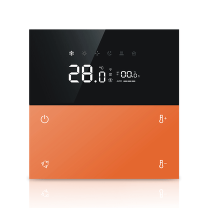Anjielo 4-inch smart home thermostat Tuya APP compatible with Alexa and Google Home Voice Control Smart Home Thermostat