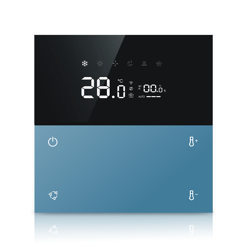 Anjielo 4-inch smart home thermostat Tuya APP compatible with Alexa and Google Home Voice Control Smart Home Thermostat