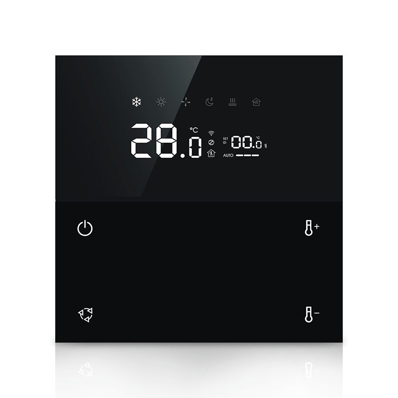 Anjielo 4-inch smart home thermostat Tuya APP compatible with Alexa and Google Home Voice Control Smart Home Thermostat