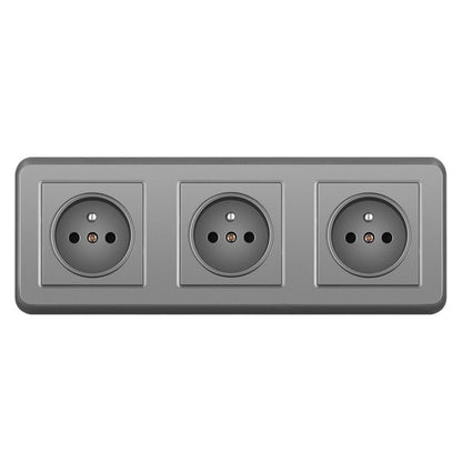 AnjieloSmart 82*82mm European standard socket, 16A PC socket panel