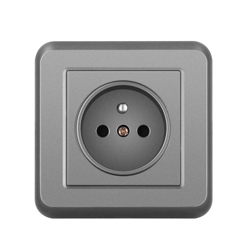 AnjieloSmart 82*82mm European standard socket, 16A PC socket panel