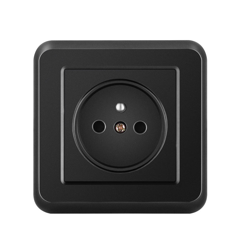 AnjieloSmart 82*82mm European standard socket, 16A PC socket panel