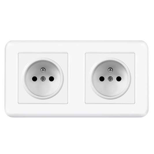 AnjieloSmart 82*82mm European standard socket, 16A PC socket panel