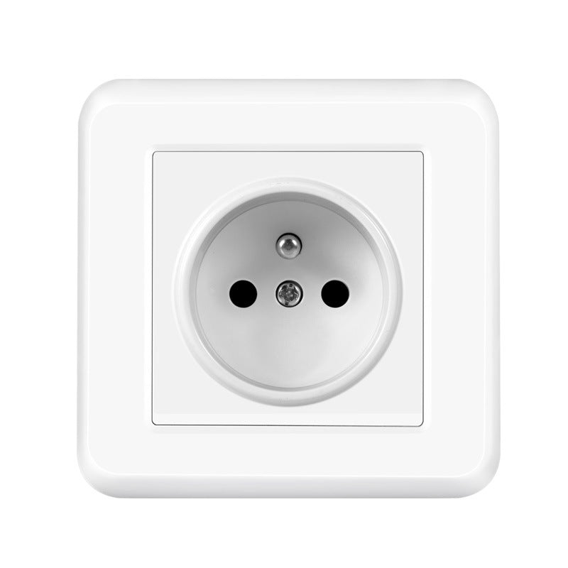 AnjieloSmart 82*82mm European standard socket, 16A PC socket panel