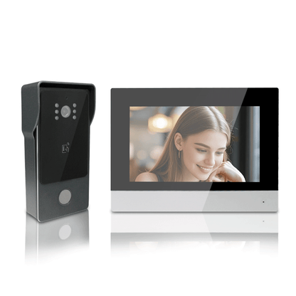 Anjielo intelligent wired video intercom system real-time 1080p detection,Surveillance and anti-theft kit