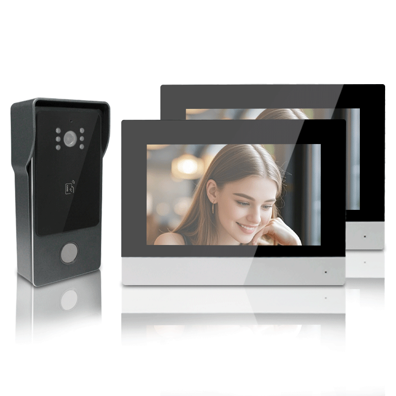 Anjielo intelligent wired video intercom system real-time 1080p detection,Surveillance and anti-theft kit